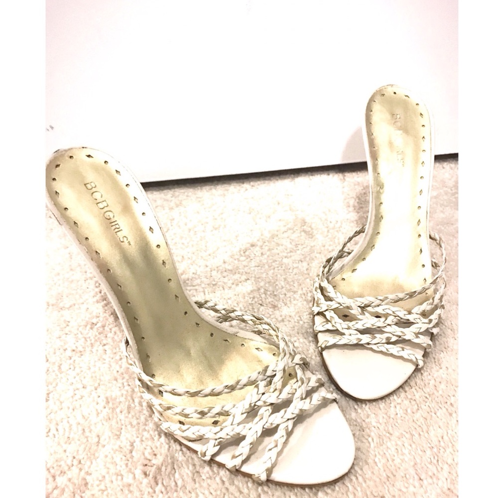 Bcbgirls nude sandals